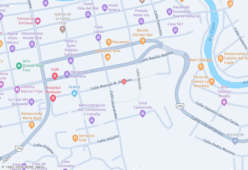 Condominios Zodiaco 10 - Casa Capricornio Location map