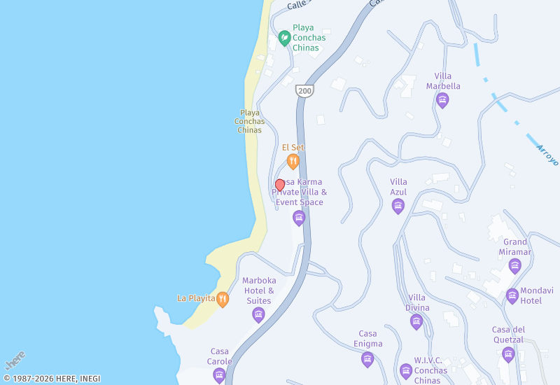 Copal 701 Playa Gemelas  Location map