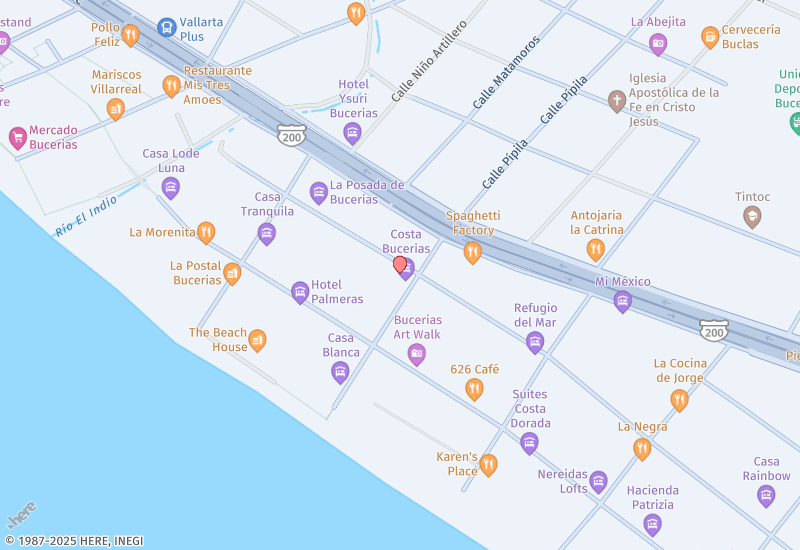 Costa Bucerias Real Estate Location map