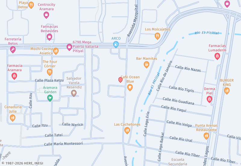 D'Avenue 1406 Mapa de ubicación