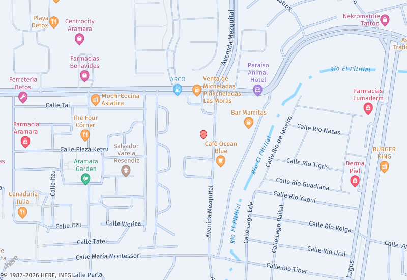 D'Avenue 708 Mapa de ubicación