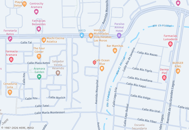 D'Avenue 710 Mapa de ubicación