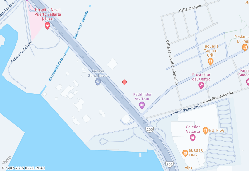 DUE (Century 21 Ocean Realty) Location map