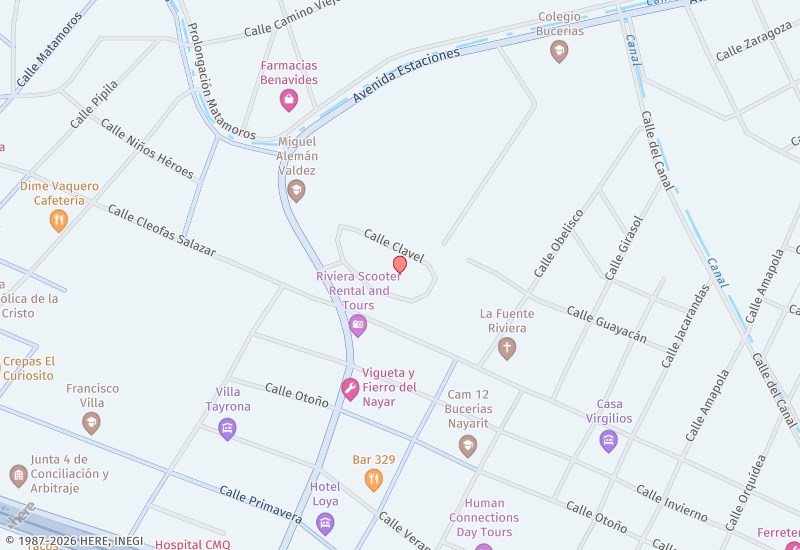 Depto 21B Location map