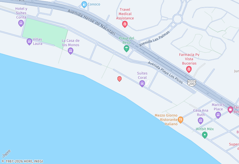 Diagonal 5B Location map