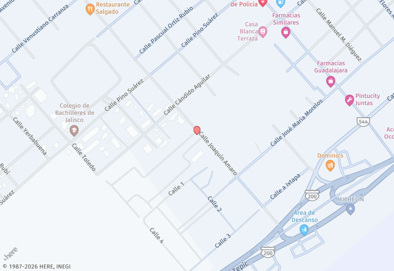 Ebano Residencial Casa 63 Mapa de ubicación