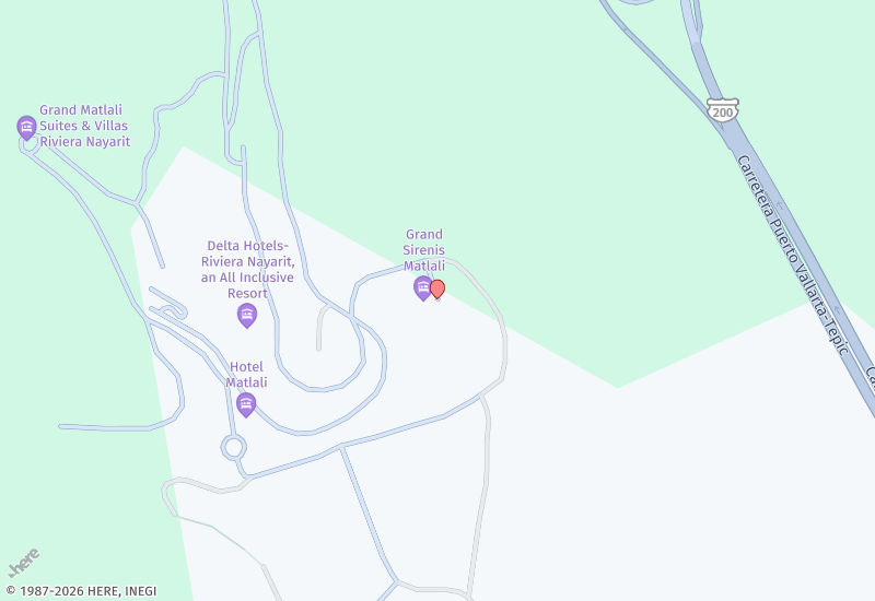 Grand Matali Hills Resort & Spa Location map