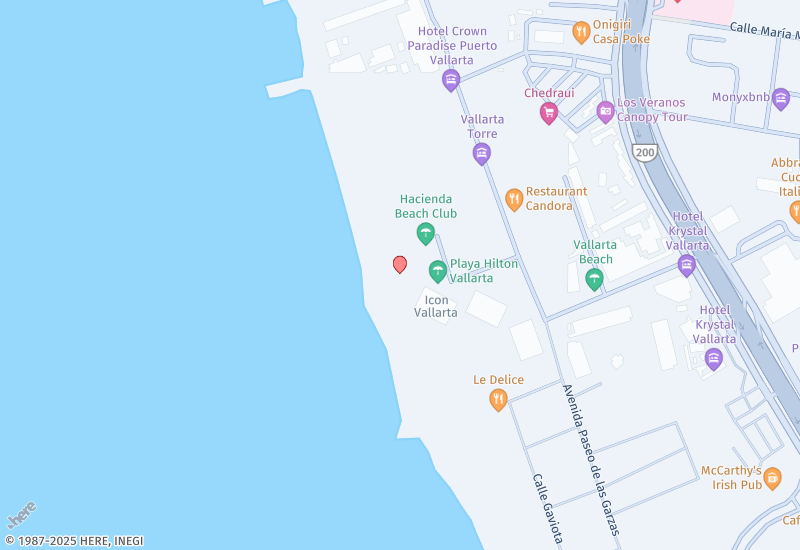 Icon 3-2301, Apartment with Ocean Views  Location map