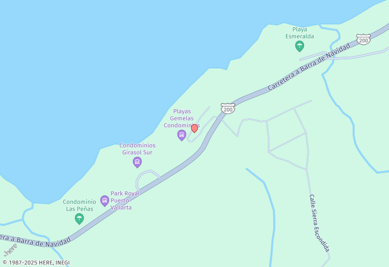 Jacarandas 801 Location map