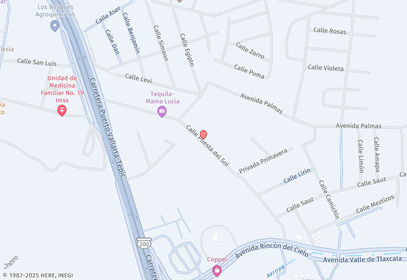 Kaney Residencial (Rebecca Realtors) Location map