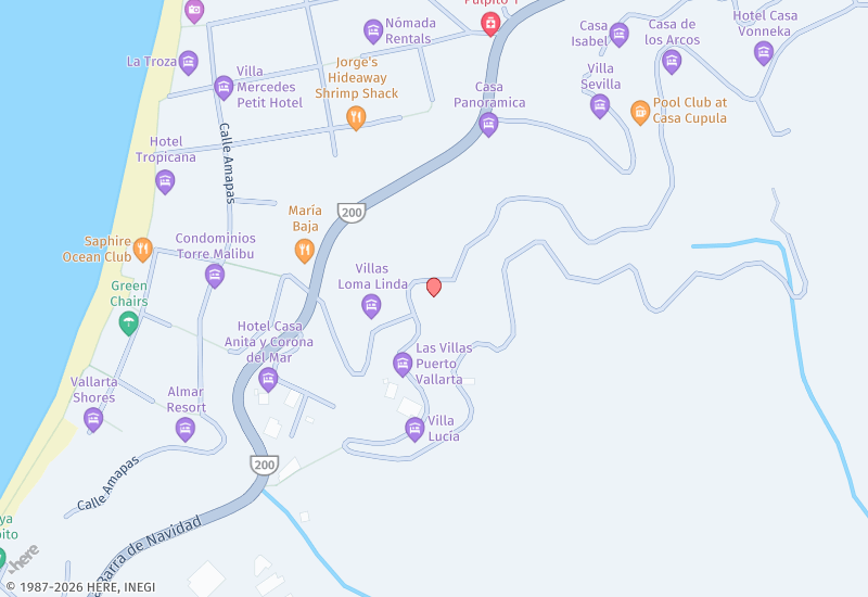 LA CIMA I CONDO 1B  Location map