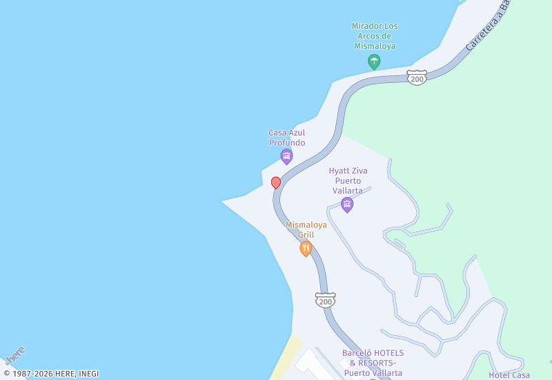 LA JOLLA DE MISMALOYA 5702 Location map