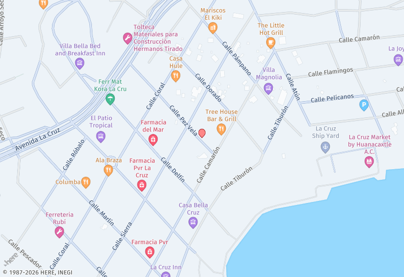 La Cruz TRI-PLEX Mapa de ubicación