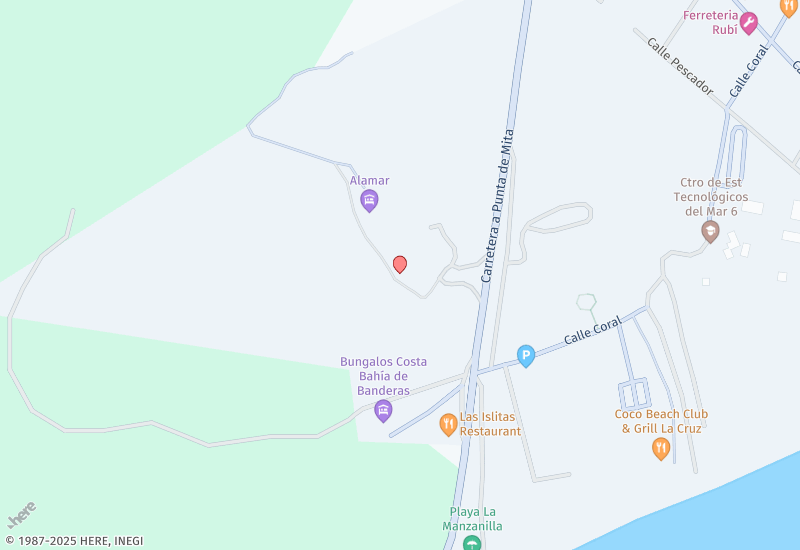 La Selva II 102 Location map