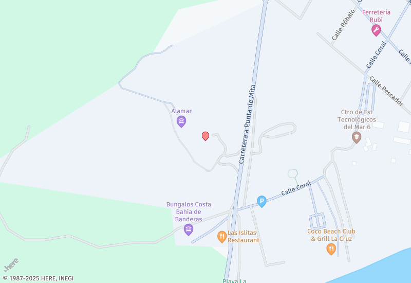 La Selva II 102 Location map