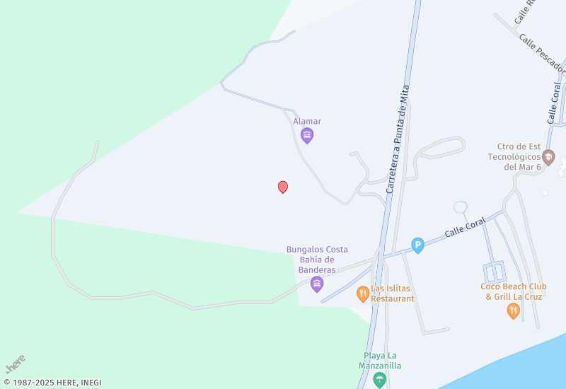 La Selva II 105 Location map