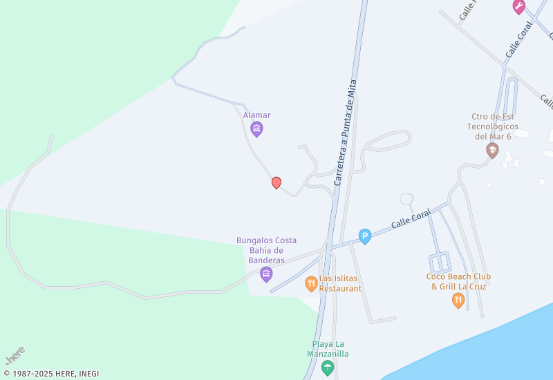 La Selva II 203 Location map