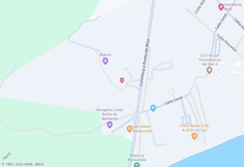 La Selva II 503 Location map