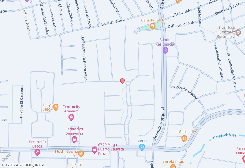 Las Moras Isla Verde 100 Mapa de ubicación