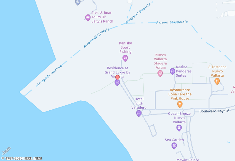 Las Pergolas 205 Mapa de ubicación