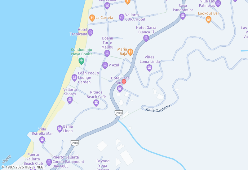 Las Verandas de Amapas 303 Mapa de ubicación