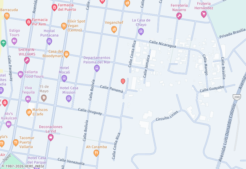 Los Altos 1 ED Mapa de ubicación