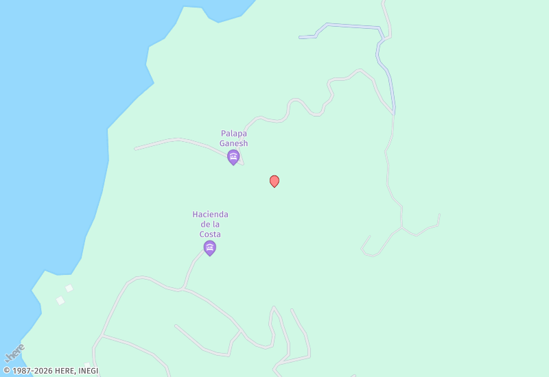 Lot Vista Bahia Coral Sayulita Location map