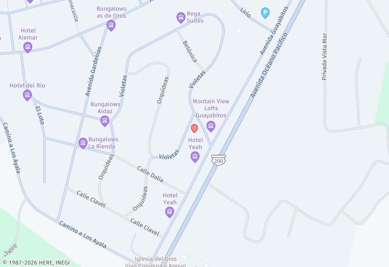 Lote Guayabitos Location map