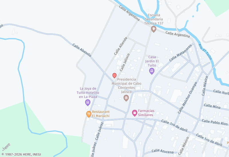 Lote Ipala Mapa de ubicación