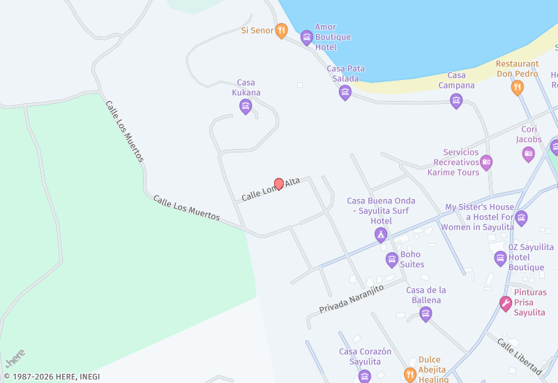 Lote Loma Alta Mapa de ubicación