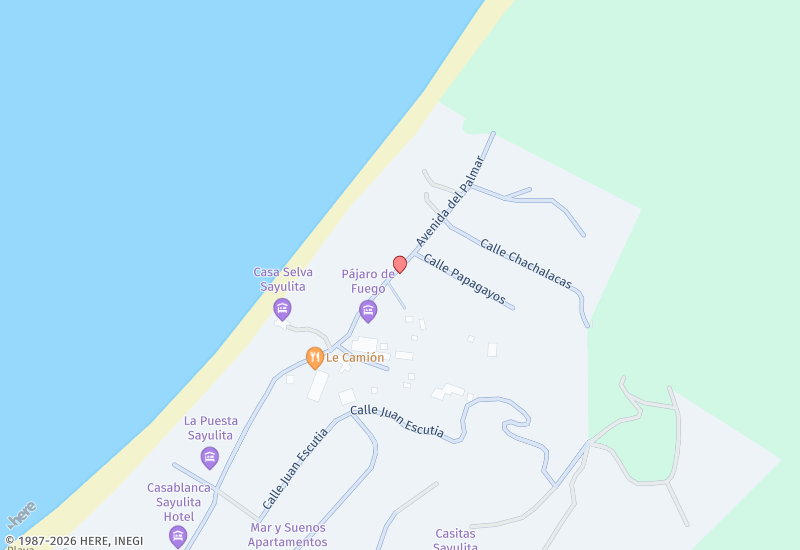 Lote de Fuego Location map