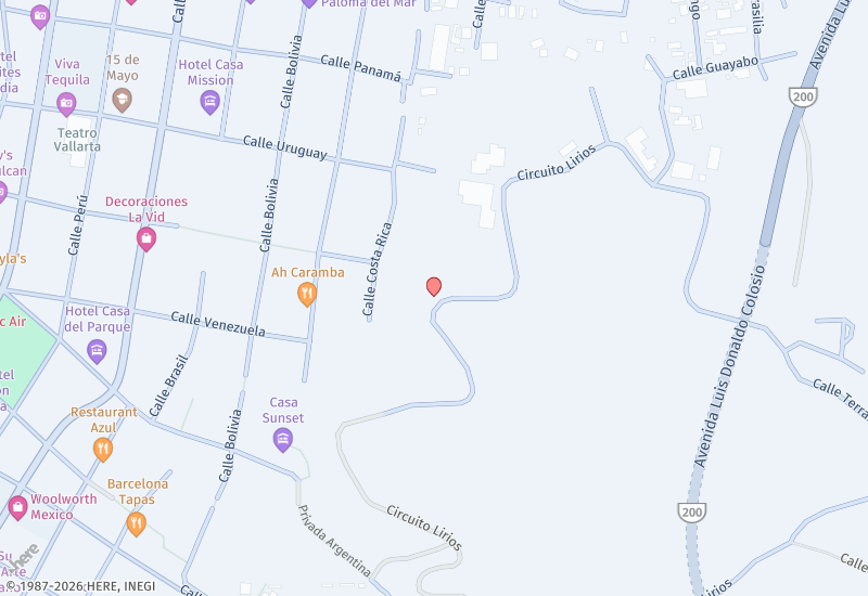 MDY A2 Mapa de ubicación