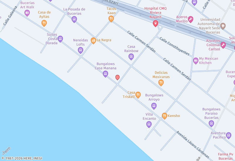 MINA BUCERIAS 503 Location map