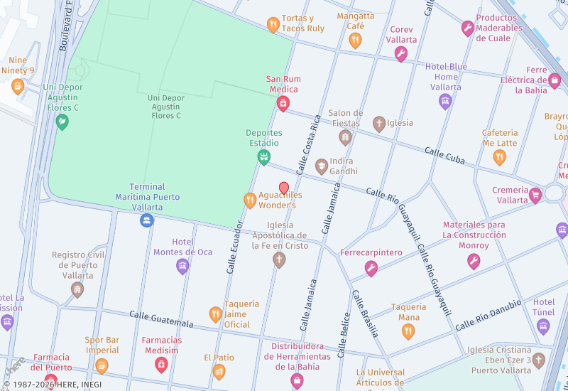 Mangos Building Mapa de ubicación