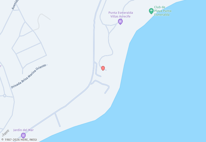 Mar 11 PH Punta Esmeralda Location map