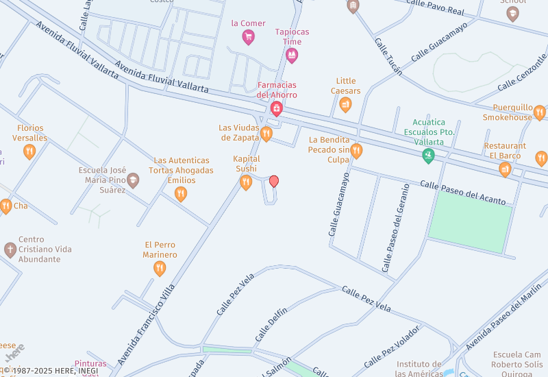 Maria Ocampo Location map