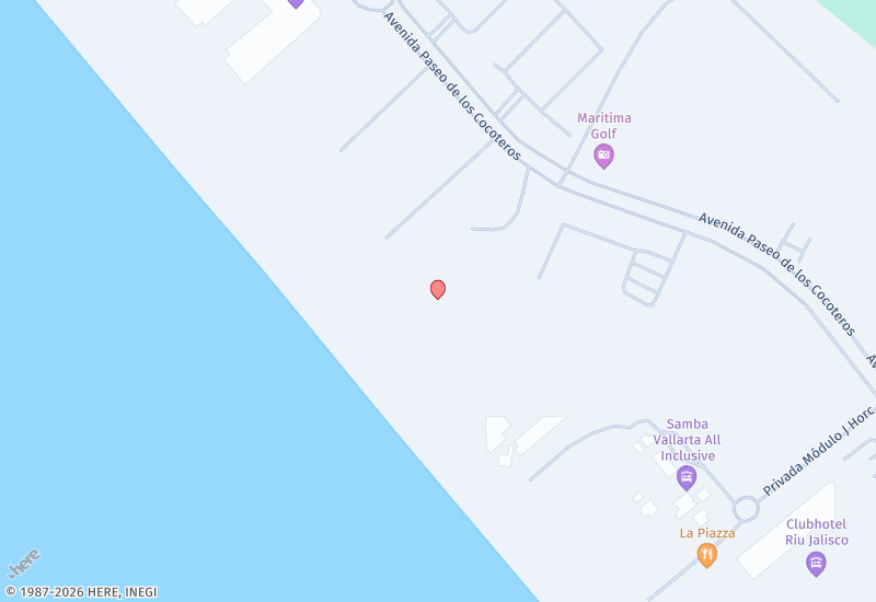 Maritima Playa 3Q Mapa de ubicación