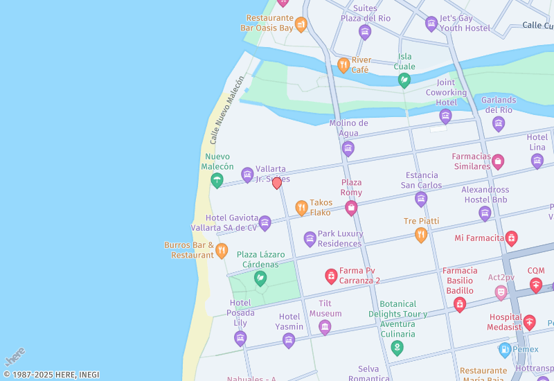 Michael Holland Location map
