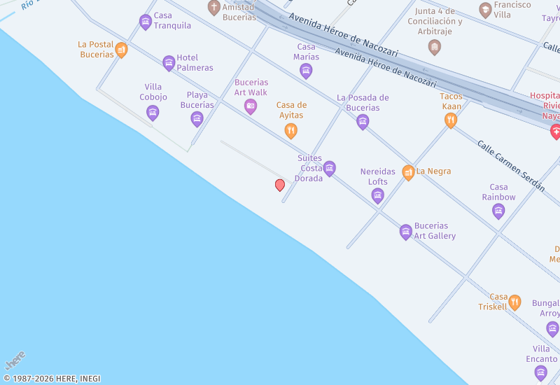 NAYRI OCEAN 501 Location map