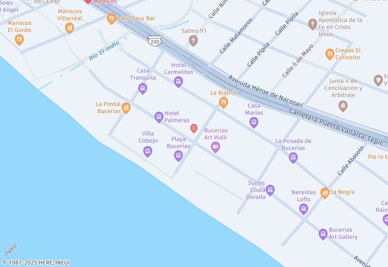 Nalua 407 Location map