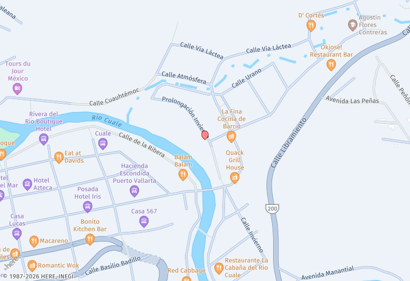 Oasis 503 Mapa de ubicación