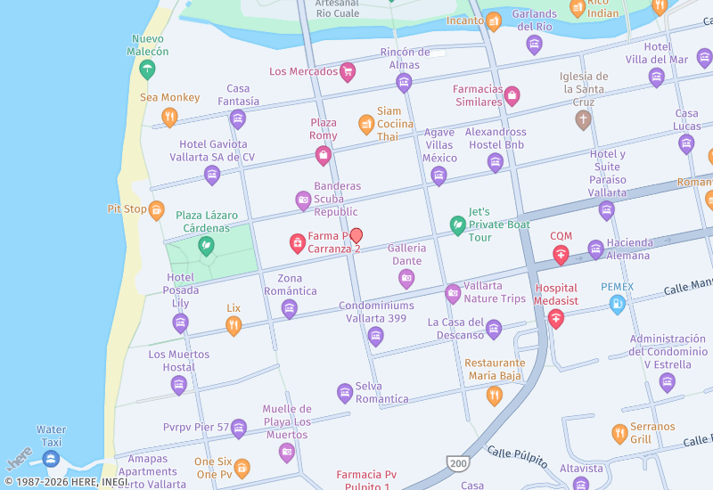 PAVILION 604 Mapa de ubicación