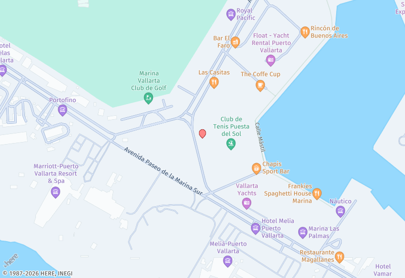 PENT HOUSE FOR SALE MARINA PUERTO VLLARTA Mapa de ubicación