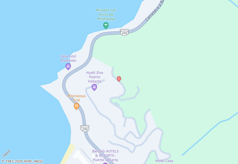 PH 1 - La Iguana  Mapa de ubicación