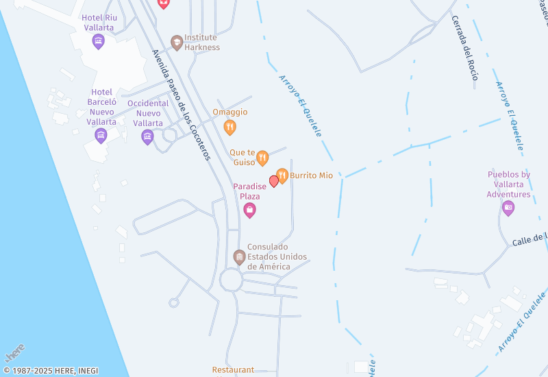 Paradise Ocean Properties Location map