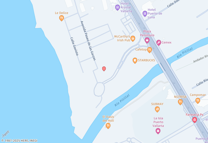 Peninsula Vallarta  Location map