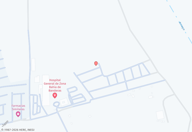 Pilitas B-15 Mapa de ubicación