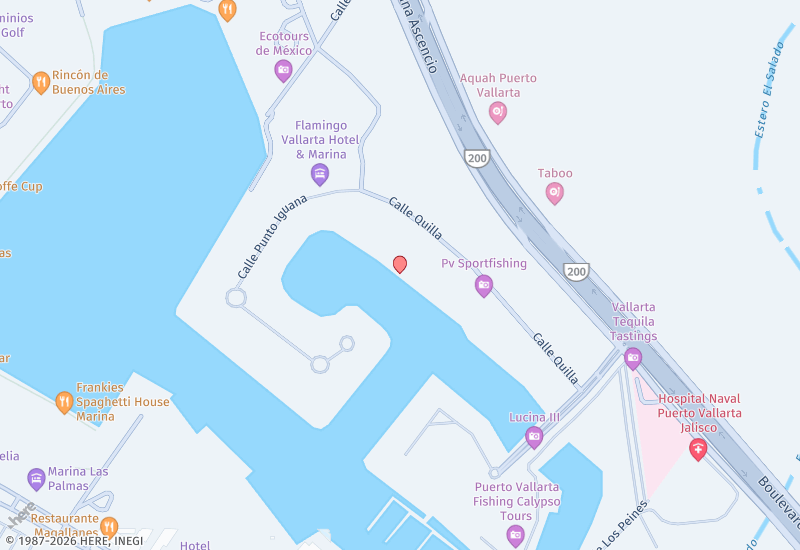 Puerta Iguana Villa 112 Mapa de ubicación