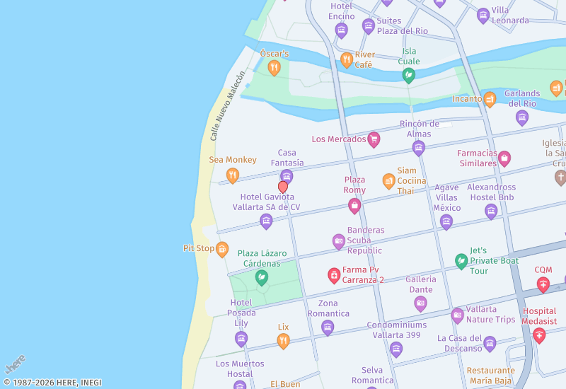 Puerto Vallarta Villas - Michael Holland Location map