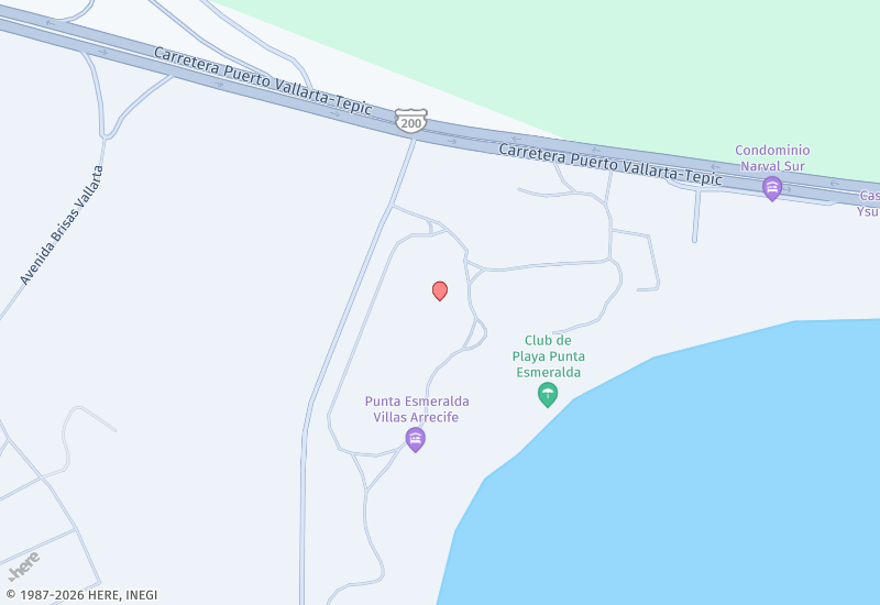 Punta Esmeralda Condo 403 Location map